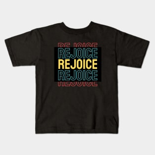 Rejoice | Christian Kids T-Shirt